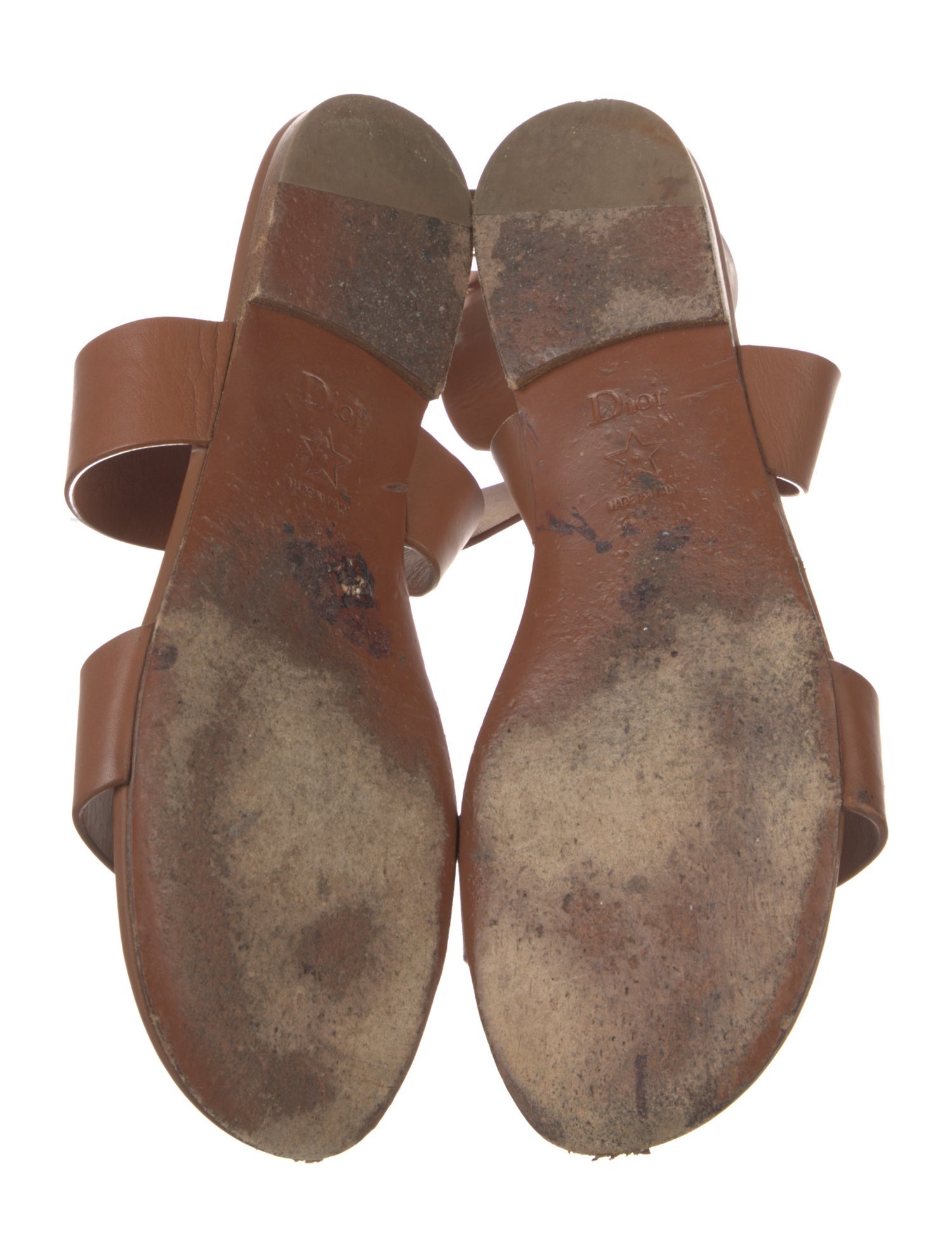 Christian Dior Leather Sandals